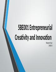 5BE001 Entrepreneurial Creativity and Innovation with audio.pptx