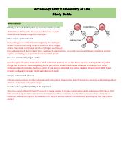 AP Bio Unit 1 Chemistry of Life Study Guide.pdf