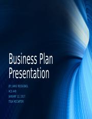 Business plan for continuing education department