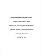 GROUP ASSISNGMENT- Research Report.docx