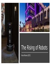 The Rising of Robots - Assignment 1.pptx