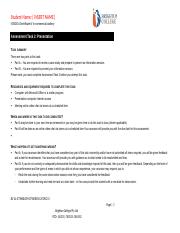 BSBSUS401 Student[INSERT NAME] Assessment Task 2.docx