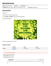 MIDTERM EXAM_ Organic Chemistry.pdf