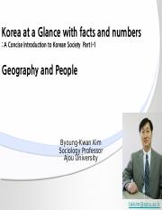 CIKS_Lecture1-1_BasicInfoOnKorea_GeographyPeople_3BasicFacts_20210315.pptx