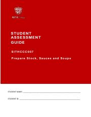 SITHCCC007 - Prepare Stock Sauces and Soups.pdf