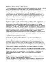 AP GOV 3.06 The Bureaucracy FRQ Option 1.pdf