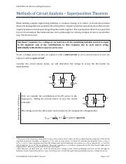 Methods of Circuit Analysis - Superposition Theorem.pdf