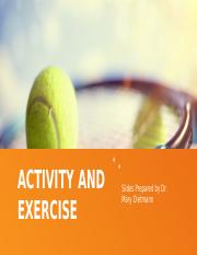 Activity and Exercise SV.pptx