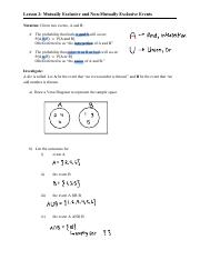 IB Probability - Lesson 2 - Mutually and Non Mutually Exclusive Events PM.pdf