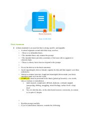 Thesis_Statment_Notes
