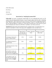 Analyzing Investment Risk BUS 350.docx