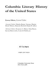 Columbia Literary History of the United States - Contents.pdf