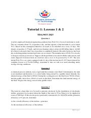 TDA301T 2023 - Tutorial 1 (Lesson 1 & 2).pdf