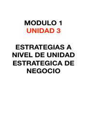 Mod 1 Unid 3 Estrategias a Nivel de Unidad Estrategica de Negocio Apuntes.pdf