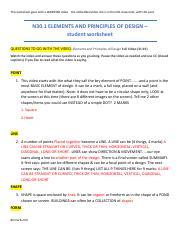 N30.1 ELEMENTS AND PRINCIPLES OF DESIGN – student worksheet .pdf