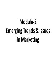 Module-5_ Emerging Trends _ Issues in Marketing.pdf