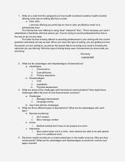 Unit 10 health science critical thinking questions.pdf