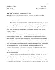 Реферат: Premarital Sex Essay Research Paper Premarital SexThe