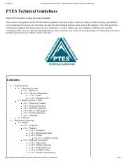 Ptes Penetration Testing Execution Standard Technical Guideline