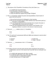 Test 1 Psci3090 with answers