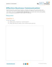 Effective Business Communication (A1).docx