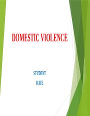 Order 2429871 domestic violence for policy class in nursing presentation.pptx