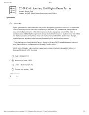 02.09 Civil Liberties, Civil Rights Exam Part A.pdf