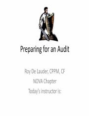 Preparing for an audit.pdf