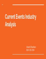 Current Events Industry Analysis.pdf