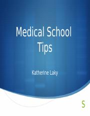 Medical School Tips.pptx