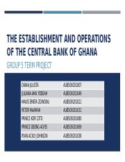THE ESTABLISHMENT AND OPERATIONS OF THE CENTRAL BANK.pptx