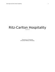 Ritz-Carlton Hospitality