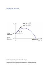 PHYS 1401 Exp 1 Projectile Motion - Manual.docx
