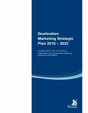 City of Fremantle Destination Marketing Strategic Plan 2018-2022.pdf