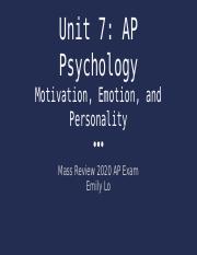 Unit 7_ AP Psychology.pptx