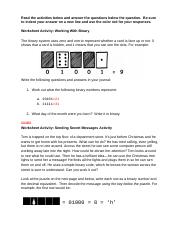 Ethan Wong - 04 Binary Worksheet Activities