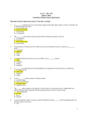 Ch 19 Discussion Questions - Spring 2014Rev