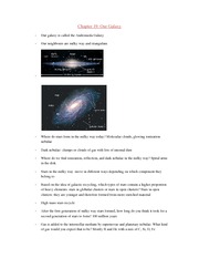 General Astronomy Chapter 19
