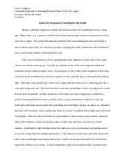 Culturally Responsive Teaching - First Two Pages.docx