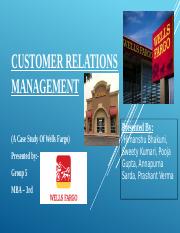 Customer Relations Management CASE STUDY WELLS FARGO.pptx