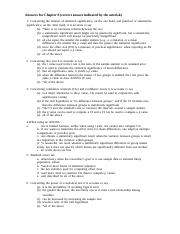 Answers for Chapter 8