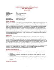 ENGL 1301 Syllabus Spring 2020 Online D02.docx