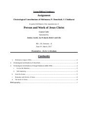 UNIT 6 - 7 Moltmann, P. Chenchiah, V. Chakk arai.docx