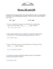  KE and GPE _ Worksheet.pdf