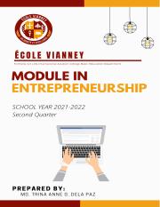 2nd Quarter - Module in Entrepreneurship.docx.pdf