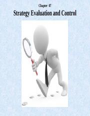 strategic evaluation and control