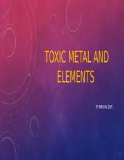 TOXIC METAL AND ELEMENTS.pptx
