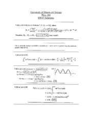 PHYS 244 - Homework 7 Schrodinger Equation Solution