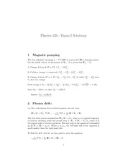 Midterm 1 Solutions