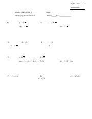 Copy of Assignment 5 -4c (Day 2) Multiplying Binomial Radicals.docx